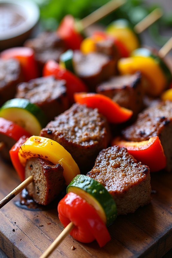 tropical lamb skewers recipe