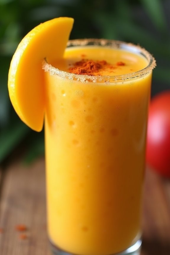 tropical mango smoothie delight