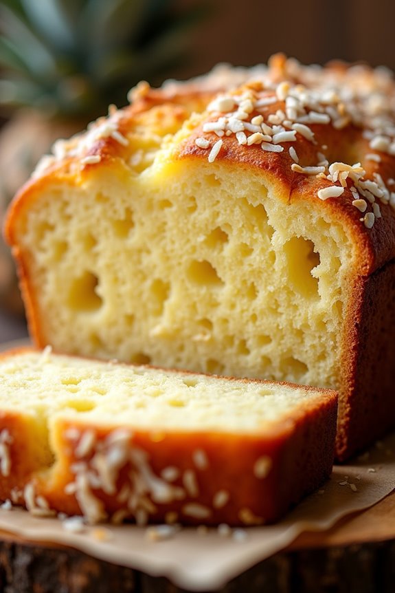 tropical pineapple coconut delight