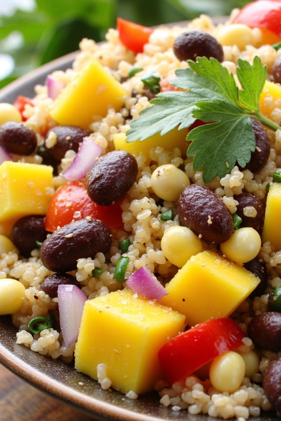 tropical quinoa salad recipe