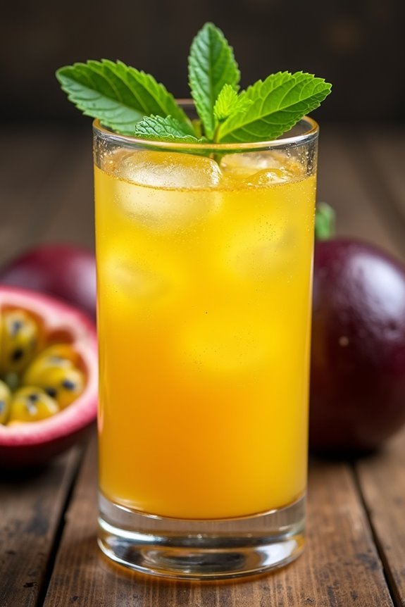 tropical refreshing customizable beverage