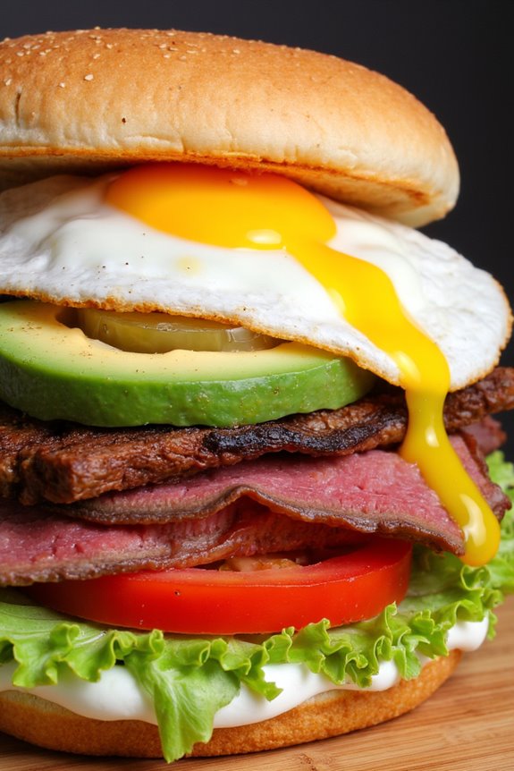 uruguayan sandwich with versatility