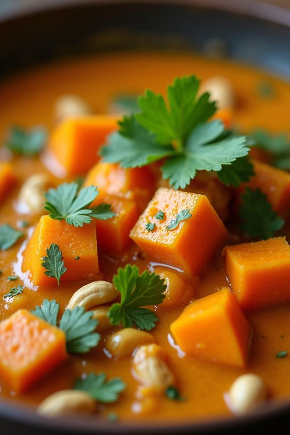 vatapa with sweet potatoes