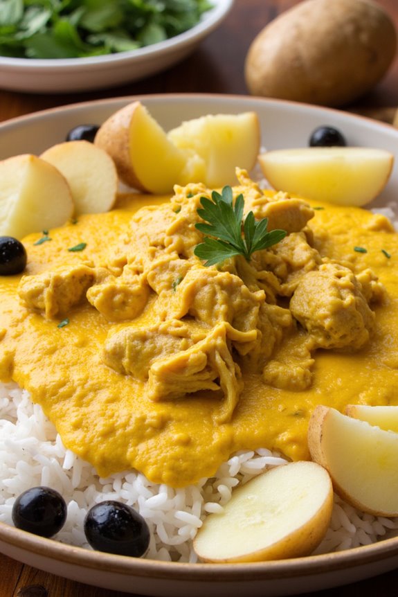 vegan aji de gallina