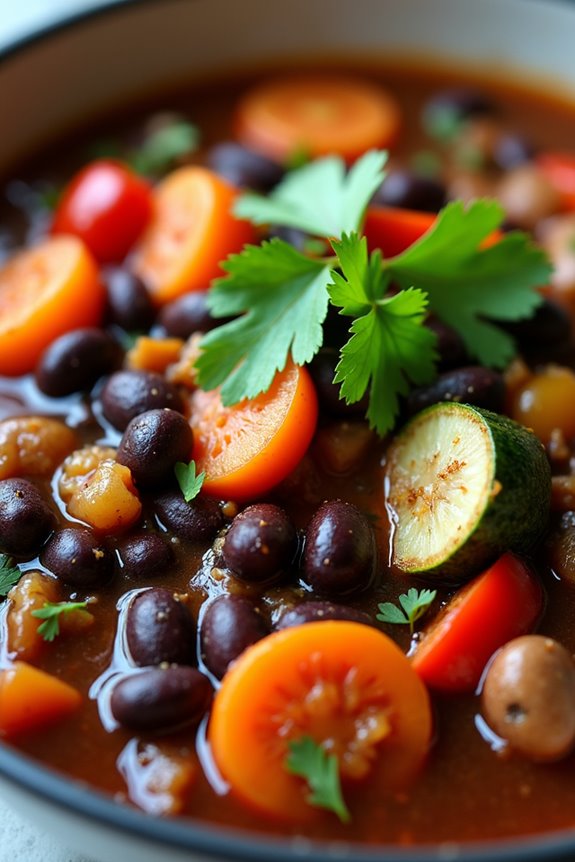 vegan brazilian black bean stew