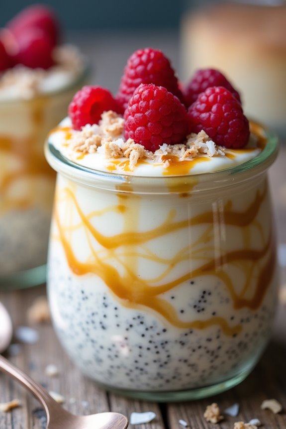 vegan coconut chia pudding