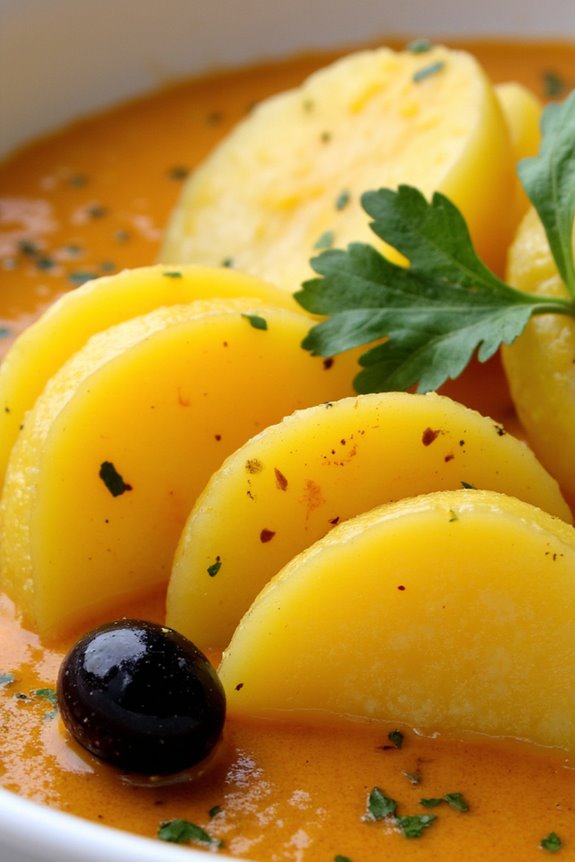 vegan huanca na potato dish