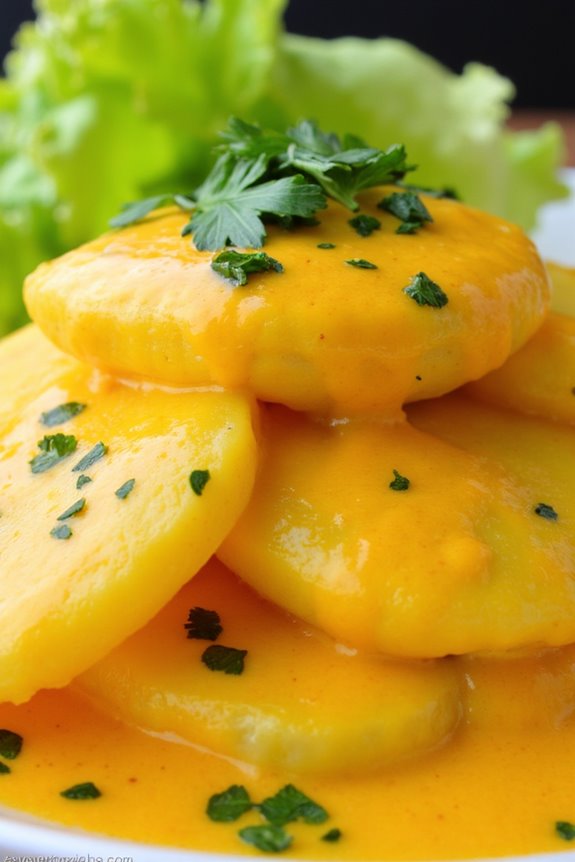 vegan peruvian potato dish