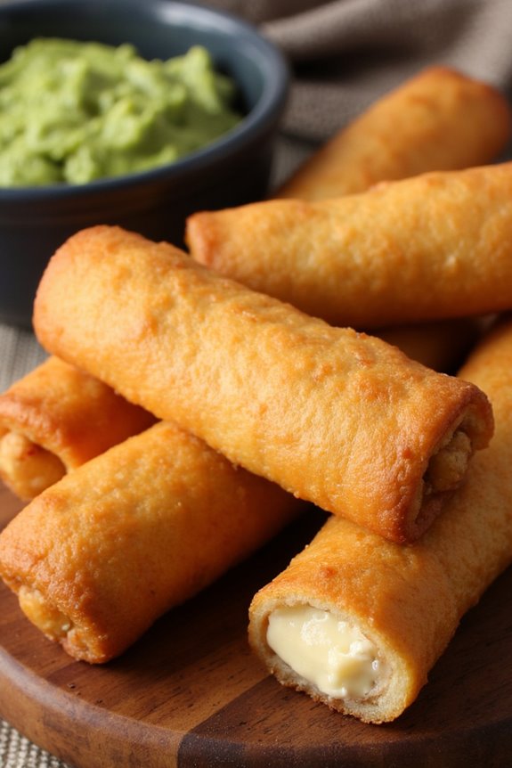 vegan teque os with cashew cheese