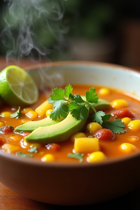 vegetarian ajiaco comfort soup