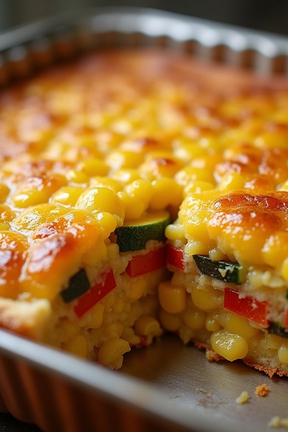 vegetarian chilean corn pie