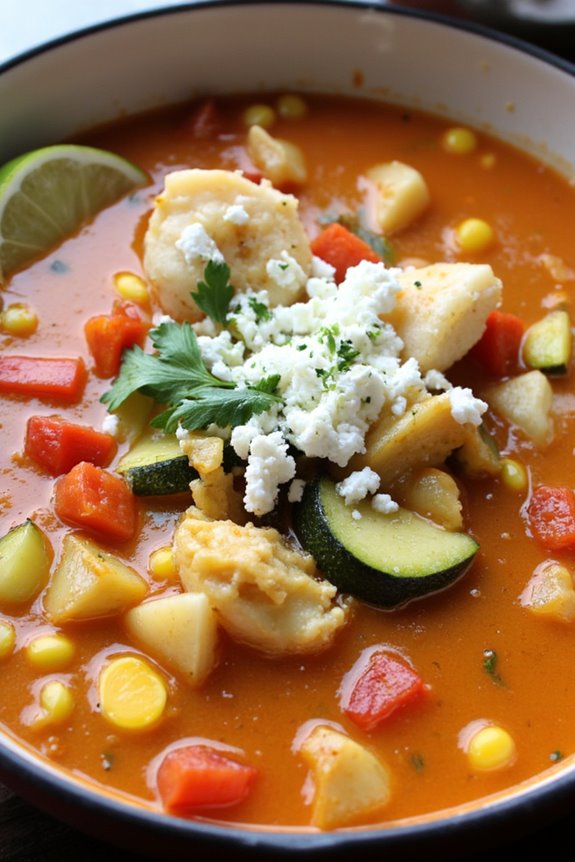 vegetarian seafood inspired comfort dish