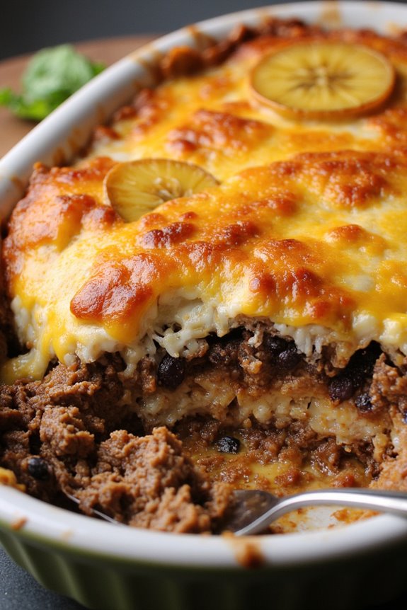 venezuelan casserole with layers