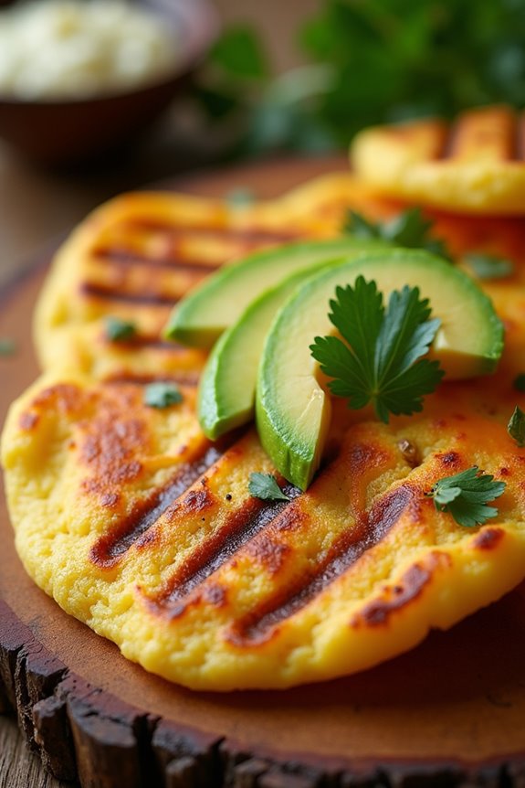 versatile colombian corn cakes
