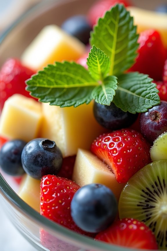vibrant and versatile fruit salad
