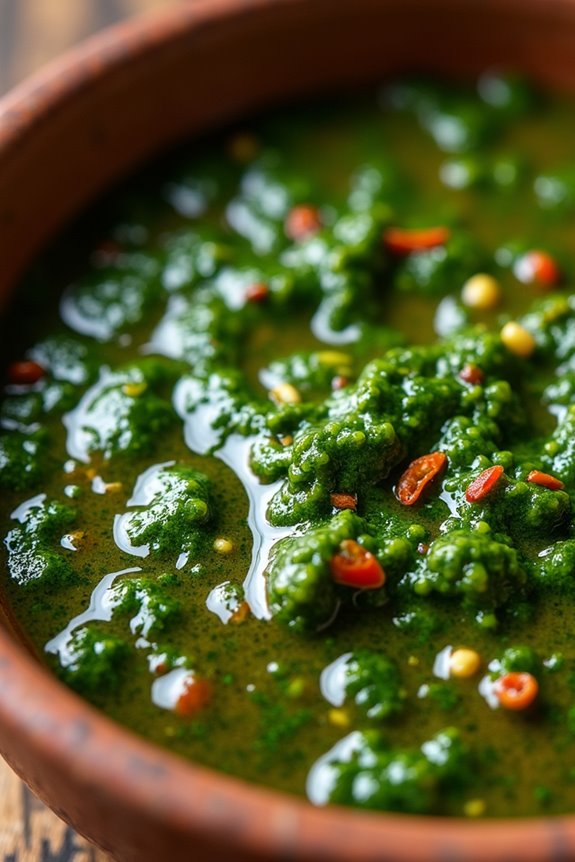 vibrant argentine herb sauce