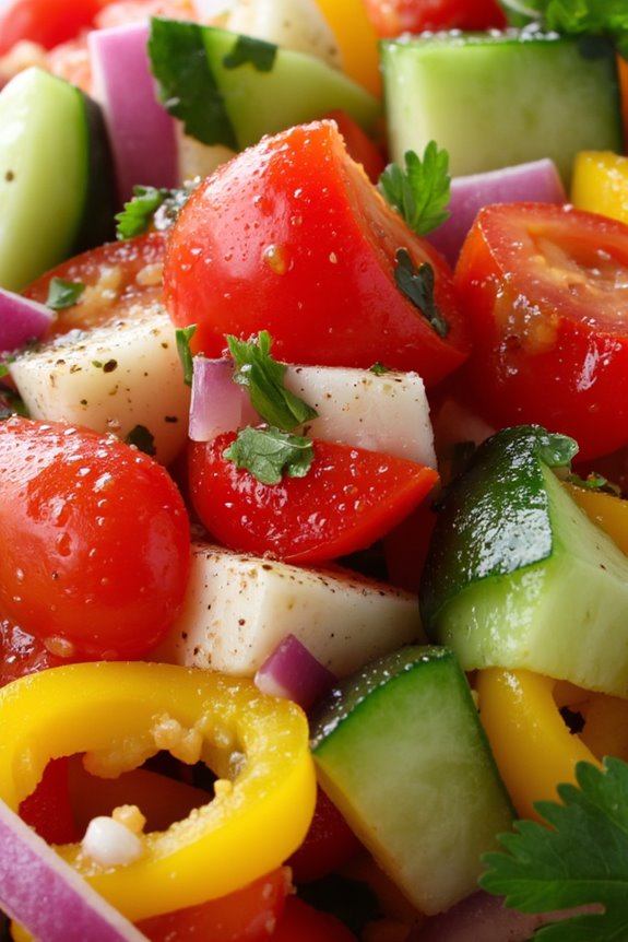 vibrant argentine vegetable salad