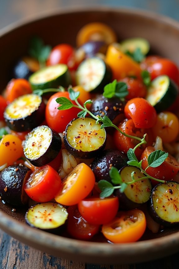 vibrant argentinian vegetable dish
