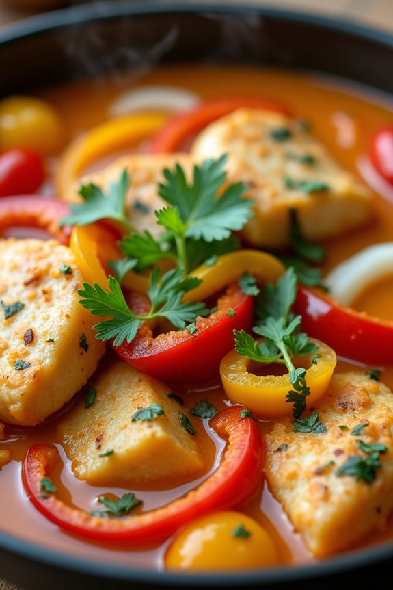 vibrant brazilian fish stew