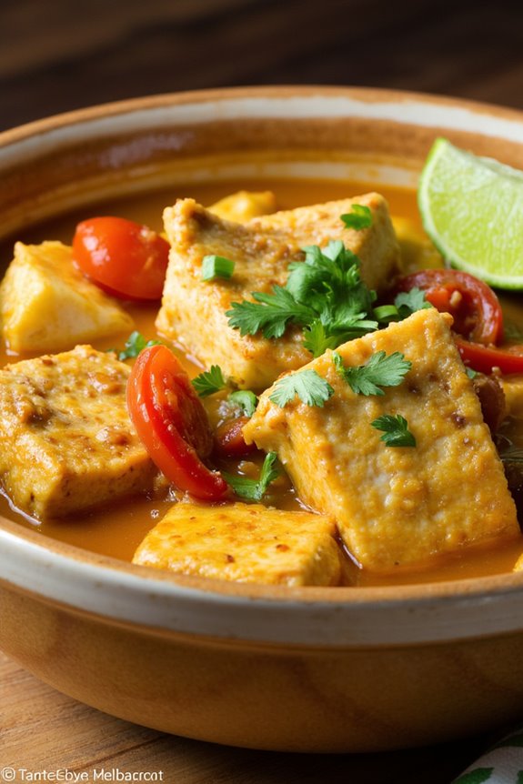 vibrant brazilian fish stew