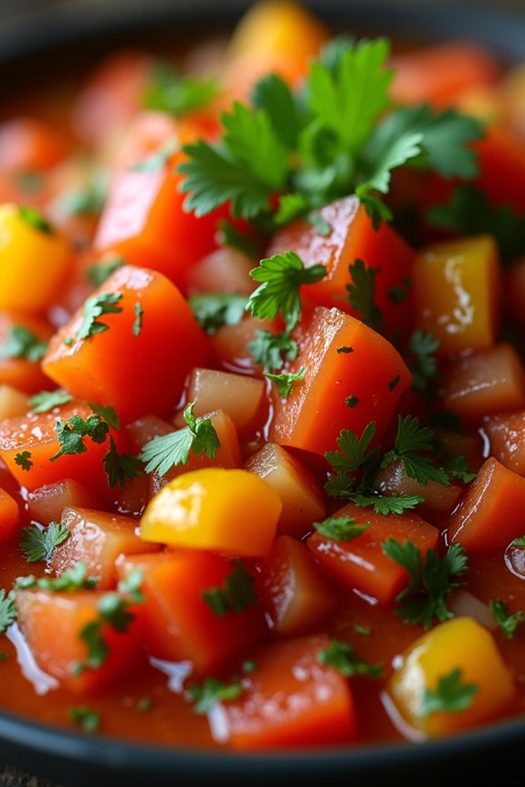 vibrant brazilian salsa condiment