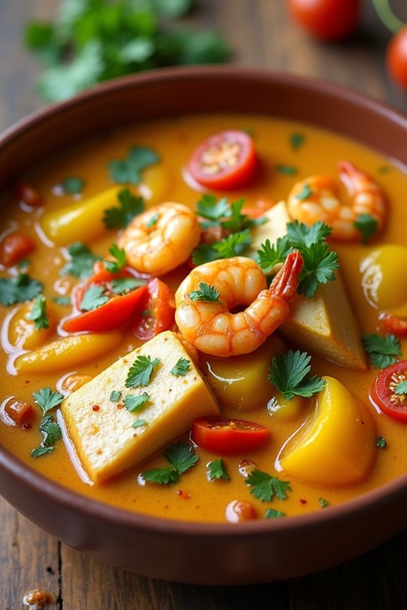 vibrant brazilian seafood stew