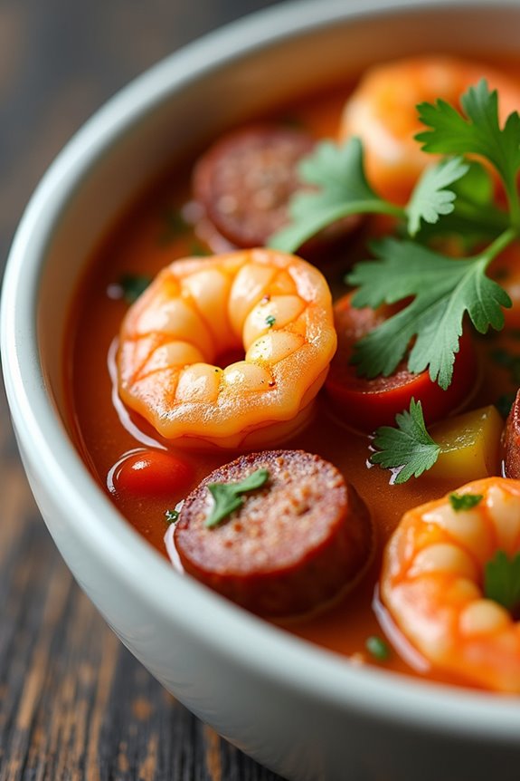 vibrant brazilian shrimp stew