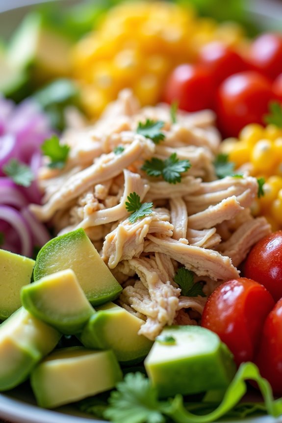 vibrant chicken salad delight