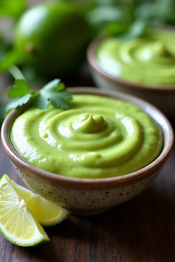 vibrant cilantro lime sauce recipe