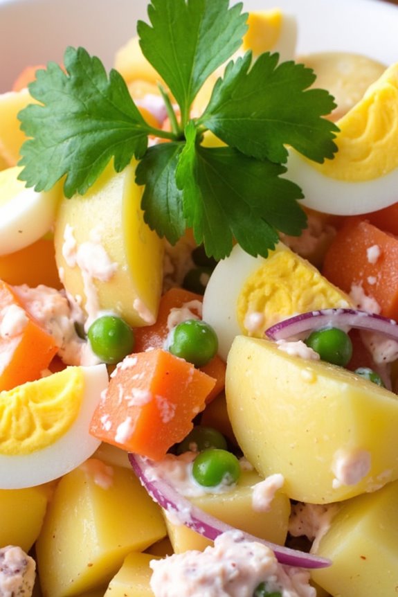 vibrant creamy potato salad