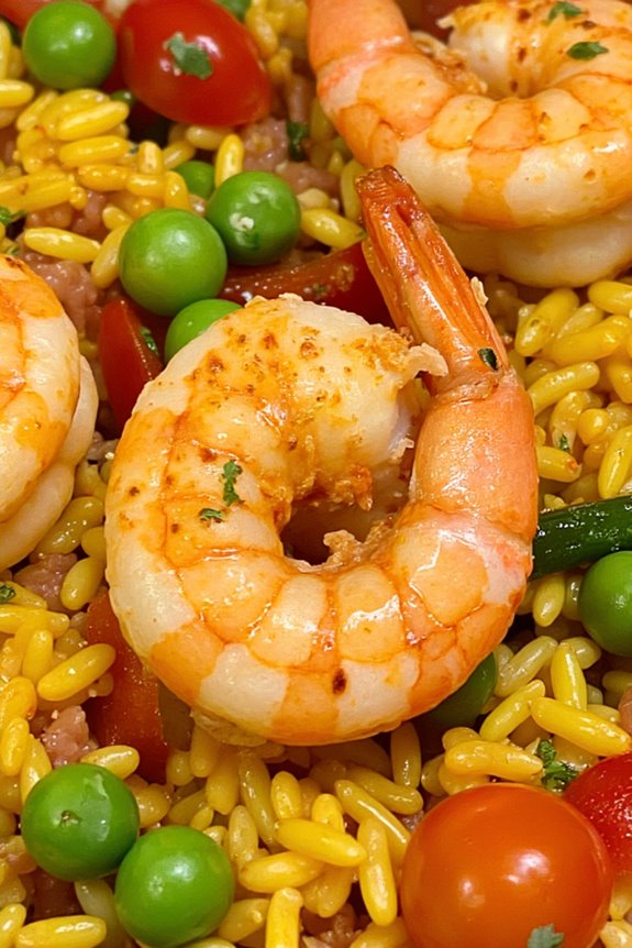 vibrant flavorful seafood dish