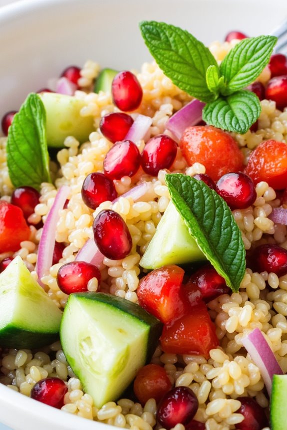 vibrant nutritious quinoa salad