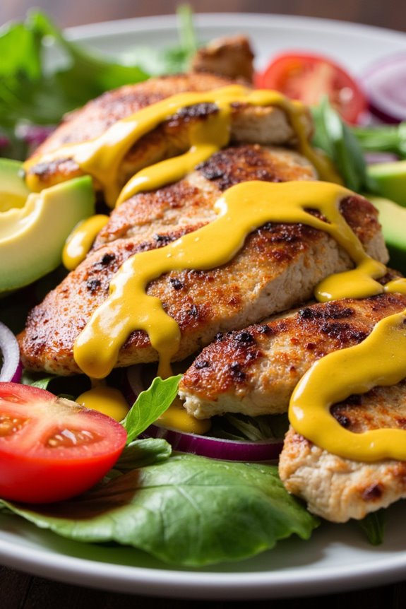 vibrant peruvian chicken salad