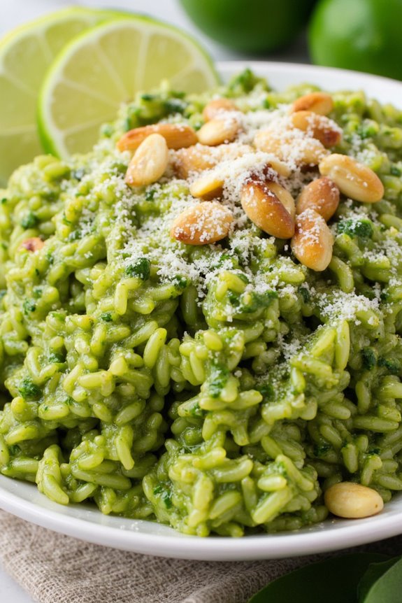 vibrant peruvian herb infused rice