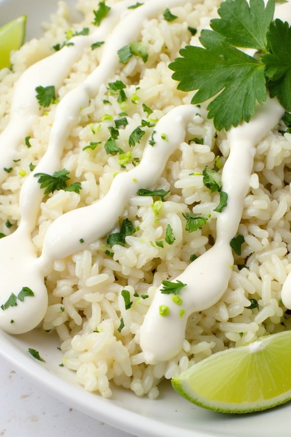 vibrant peruvian rice dish
