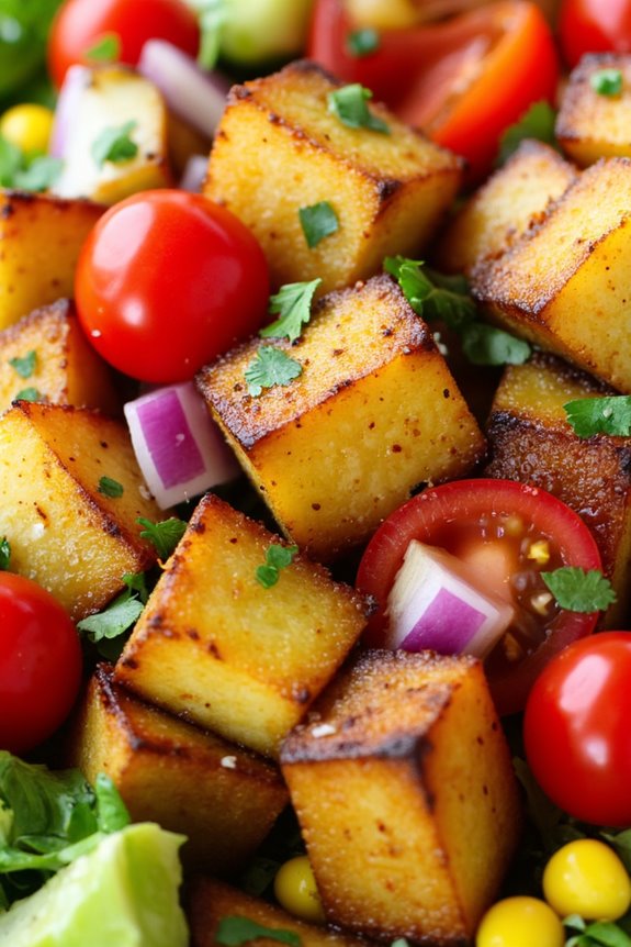 vibrant plantain salad recipe