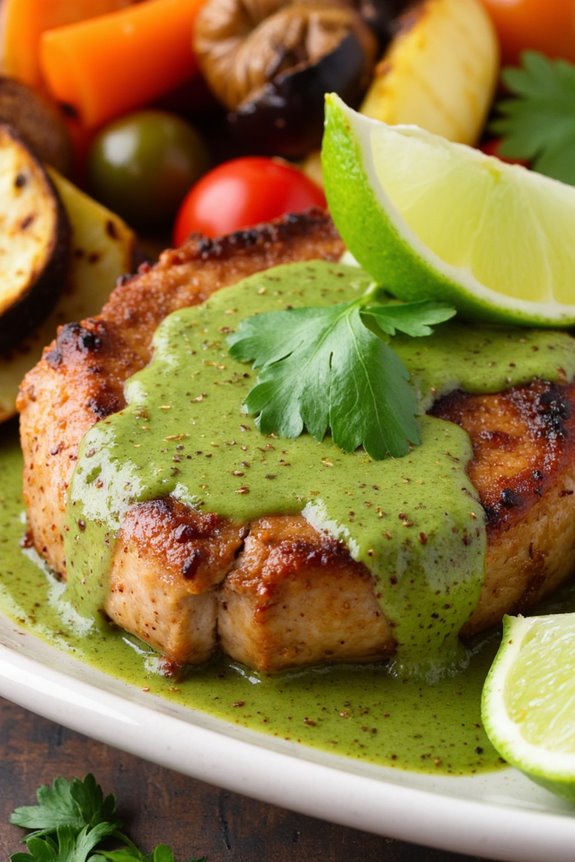 vibrant pork chops recipe