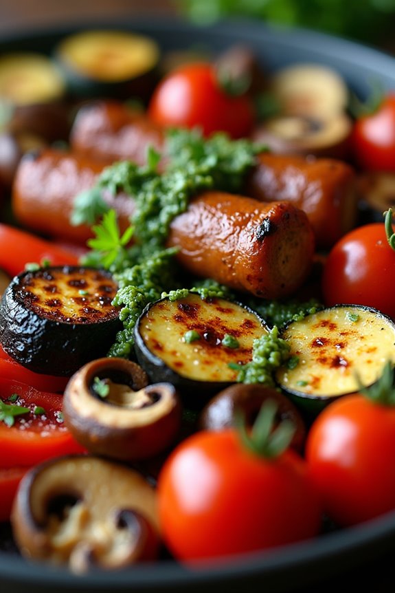 vibrant vegan barbecue experience