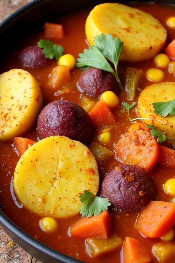 vibrant vegan potato stew