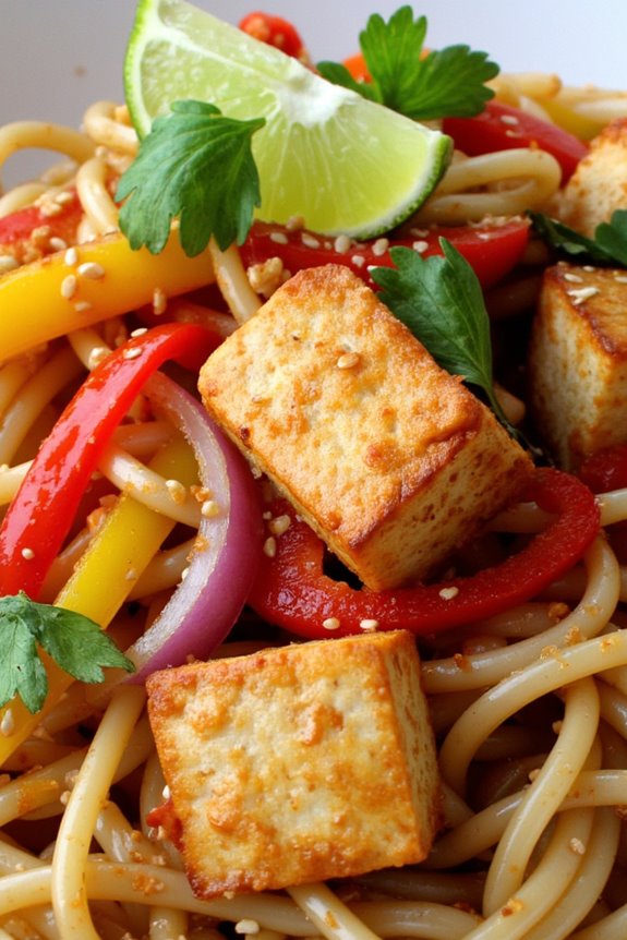 vibrant vegan stir fry delight