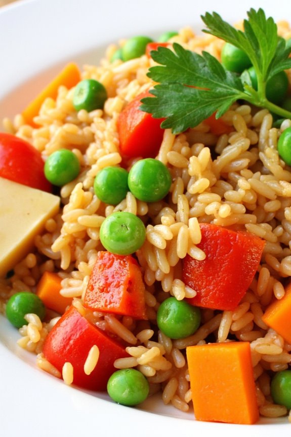 vibrant veggie fried rice