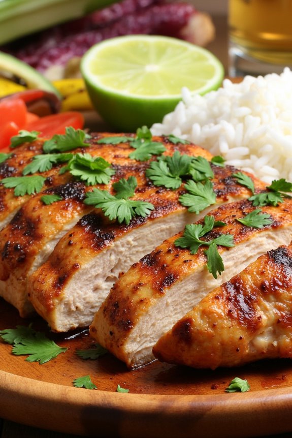 zesty beer lime marinade