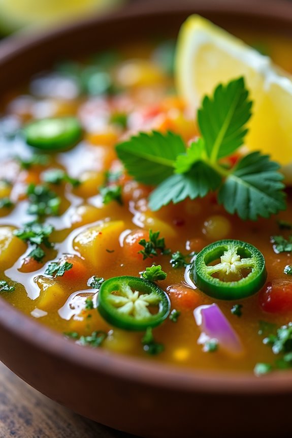 zesty chilean lemon salsa