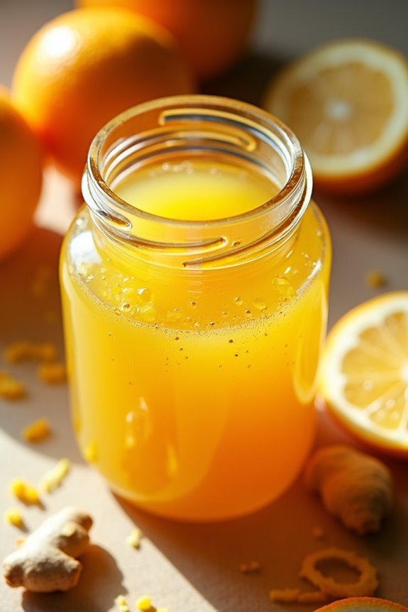 zesty citrus ginger dressing