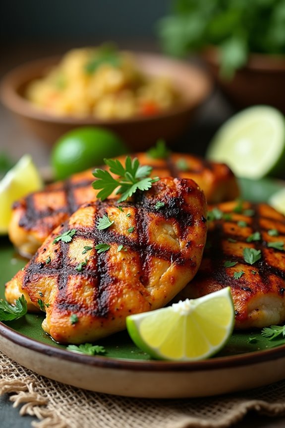 zesty garlic lime marinade