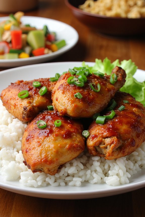 zesty ginger soy marinade