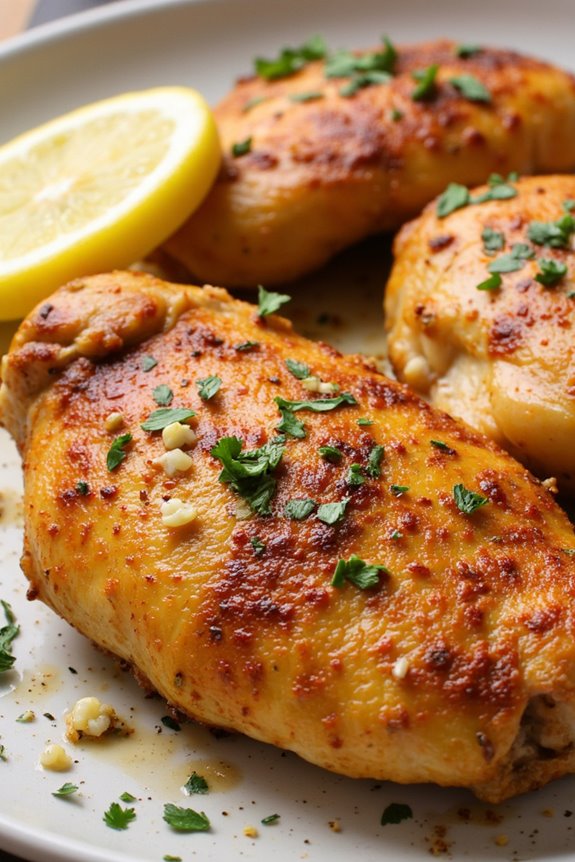 zesty marinated chicken dish
