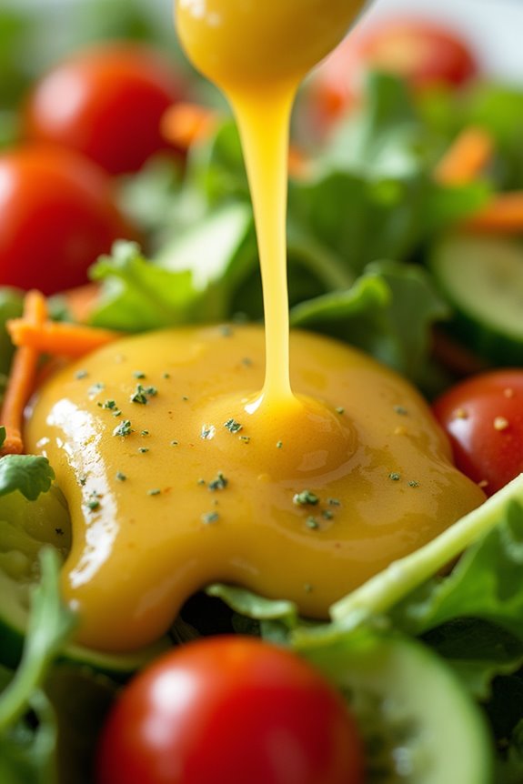 zesty mustard olive oil vinaigrette